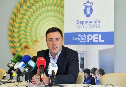 A Deputación da Coruña inviste máis de 720.000 euros no mantemento de 82 empregos en pemes da provincia creados co PEL